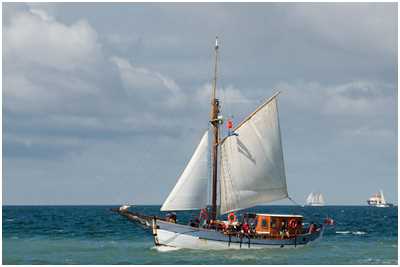 Gaffelkutter Baltic Star