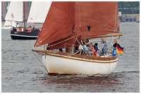Gaffelkutter Helgoland