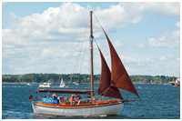 Gaffelkutter Helgoland