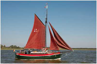 Gaffelkutter Westward-HO