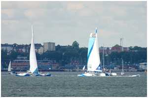 Trimaran Orma-60 HMI und Trimaran Trimaran Race for Water