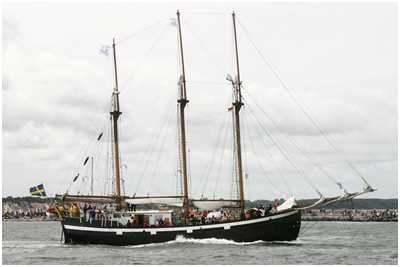 Dreimast-Gaffelschoner Havden