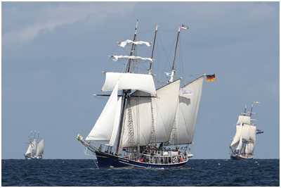 Dreimast-Bramsegelschoner Santa Barbara Anna