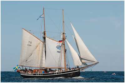 Gaffelschoner Kvartsita