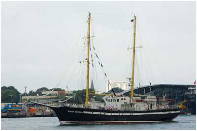 Gaffelschoner Yunyi Baltiets