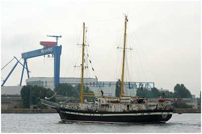 Gaffelschoner Yunyi Baltiets