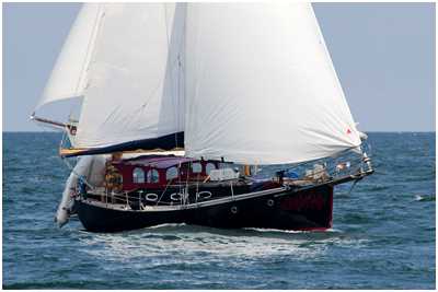 Segelyacht Schildmaid