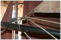 Ausholer des Klüversegels