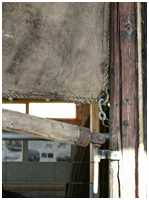 Lümmellager des Besanbaums