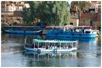 verschiedene Schiffe und Boote in &Auml;gypten