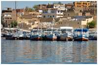 verschiedene Schiffe und Boote in &Auml;gypten