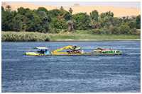 verschiedene Schiffe und Boote in &Auml;gypten