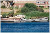 verschiedene Schiffe und Boote in &Auml;gypten