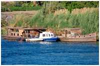 verschiedene Schiffe und Boote in &Auml;gypten
