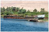 verschiedene Schiffe und Boote in &Auml;gypten