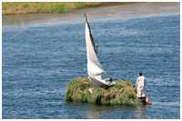 verschiedene Schiffe und Boote in &Auml;gypten