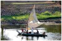 verschiedene Schiffe und Boote in &Auml;gypten