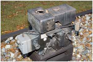 Einzylinder-Dieselmotor Cunewalde