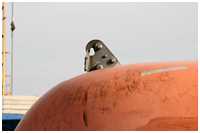 freifallende Rettungsboote