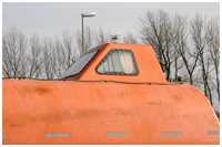 freifallende Rettungsboote