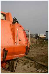 freifallende Rettungsboote