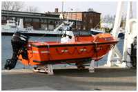 freifallende Rettungsboote